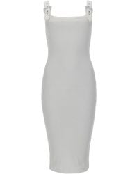 Versace Jeans Couture - Slim Fit Mini Dress For - Lyst