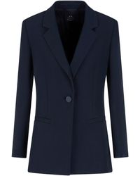 ARMANI EXCHANGE - Jackets Blau - Lyst