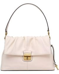 Marc Jacobs - Ivory Cowleather Shoulder Bag - Lyst
