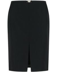 Versace - Virgin Wool Skirt - Lyst