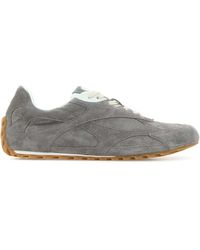 Bottega Veneta - Suede Orbit Flash Sneakers - Lyst