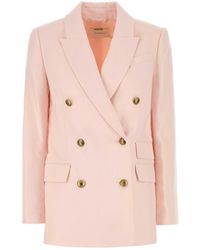 Zimmermann - Pastel Linen Crush Blazer - Lyst