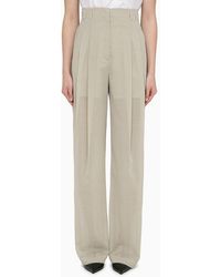 Philosophy - Wool Blend Palazzo Trousers - Lyst