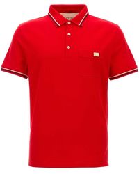 Valentino Garavani - Cotton Polo Shirt - Lyst