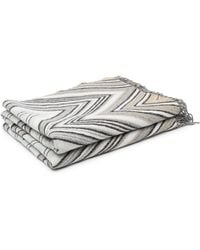 Missoni - Zigzag-design Blanket (190cmx130cm) - Lyst
