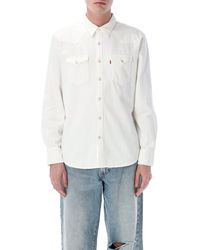 Levi's - T-shirts En Polo's Wit - Lyst