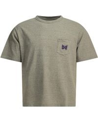 Needles - Aiguilles « Pocket Tee » T-shirt à col rond - Lyst