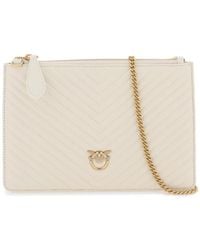 Pinko - Sac d'amour plat classique Simply - Lyst