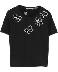 Alice + Olivia - Cindy Cut-Out T-Shirt - Lyst