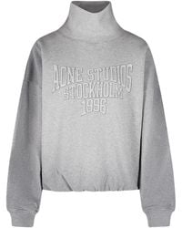 Acne Studios - Cotton Sweatshirt - Lyst