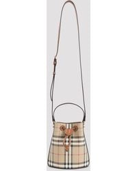 Burberry - Drawsting Bucket Bag - Lyst