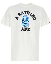A Bathing Ape - Cotton Abc Camo Collage T Shirt - Lyst