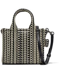 Marc Jacobs - BORSA 'THE MONOGRAM LEATHER MICRO TOTE BAG' - Lyst