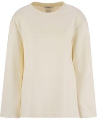 Max Mara - Berma Silk And Cotton Sweatshirt - Lyst
