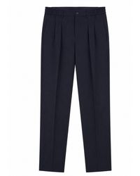 Tagliatore - Tailored Trousers With Structured Waistband - Lyst