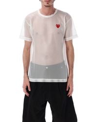 COMME DES GARÇONS PLAY - T Shirts And Polos - Lyst