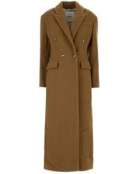 Nanushka - Wool Blend Ferris Coat - Lyst