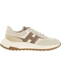 Hogan - Hyperlight Sneakers In Leer En Suede - Lyst