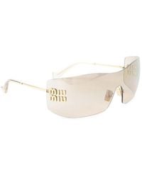 Miu Miu - Eyewear Acetate Sunglasses - Lyst