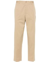 Etro - Cotton Trousers - Lyst