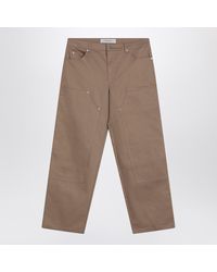 Golden Goose - Cotton Jeans With Front Patches - Lyst