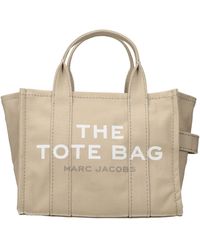 Marc Jacobs - Hand Bags The Tote Bag Fabric/Light Sand - Lyst