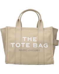 Marc Jacobs - Handtaschen The Tote Bag Woman Stoff Beige/Heller Sand - Lyst
