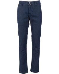 Jacob Cohen - Slim Fit Bobby 5 Pockets Pants - Lyst