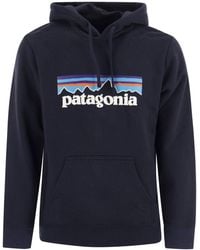Patagonia - Cotton Blend Hoodie - Lyst