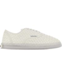 Bottega Veneta - Logo Sneakers - Lyst
