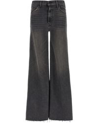 Mother - Moeder 'the Hustler Roller Sneak Fray' Jeans - Lyst