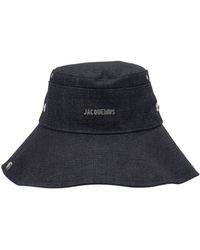 Jacquemus - Blauer Bucket Hat Zubehör - Lyst