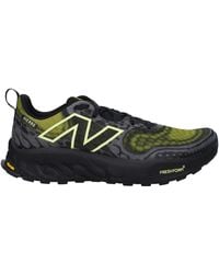 New Balance - Nieuwe Balans Sneakers Hiërro Man Fabric Zwart/limoen - Lyst