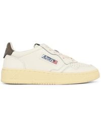 Autry - 'medalist Low' Witte Leren Sneakers - Lyst