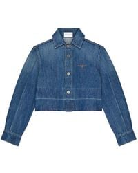 Givenchy - Denim Cotton Jacket - Lyst