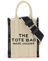 Marc Jacobs - Borsa The Jacquard Mini Tote Bag - Lyst