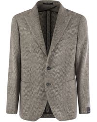 Tagliatore - Wol En Cashmere Jacket - Lyst