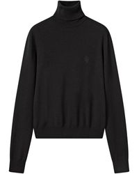 Gucci - Wool Turtleneck With Embroidery - Lyst