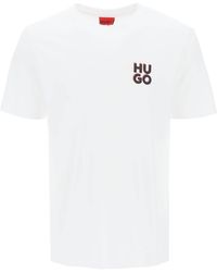 HUGO - "dimento T -shirt - Lyst