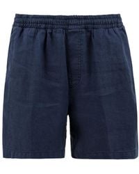 Aspesi - Shorts Blauw - Lyst