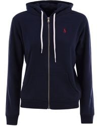 Polo Ralph Lauren - Hoodie With Zip - Lyst