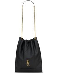 Saint Laurent - Ysl Bo Jamie Pochon 7 Agneau P - Lyst