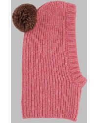 Emile Et Ida - Girls' Cozy Wool Hood Snood Hat - Lyst