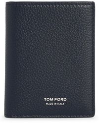 Tom Ford - Black Lear Kartenetui - Lyst