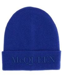 McQueen - Hat With Logo - Lyst