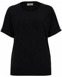 Herno - Round Neck T-Shirt - Lyst