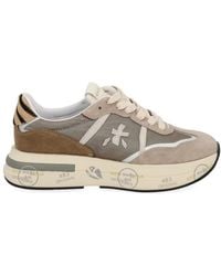 Premiata - Contemporary Multicolour Sneakers With Zebra-Striped Accents - Lyst