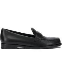 Tory Burch - Bovine Leather Loafers - Lyst