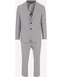 Brian Dales - Linen Pinstripe Suit - Lyst