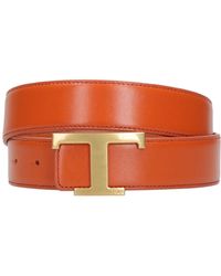 Tod's - Tod 's Gürtel orange - Lyst